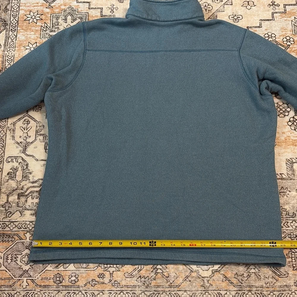 COLUMBIA XL Great Hart Mountain Half Zip pullover jacket/sweater, Heather blue